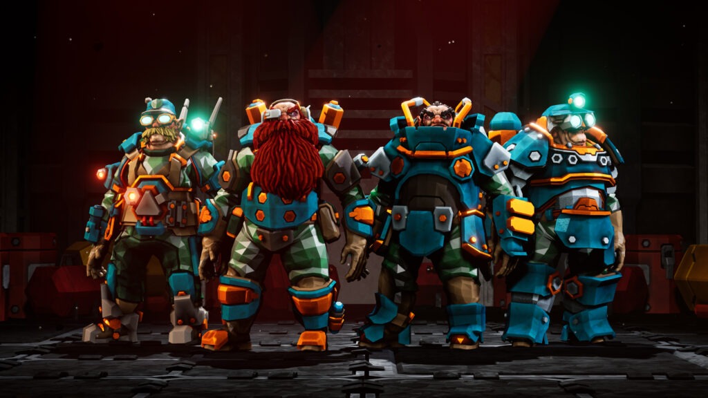 Deep Rock Galactic classes 4 anões co-op