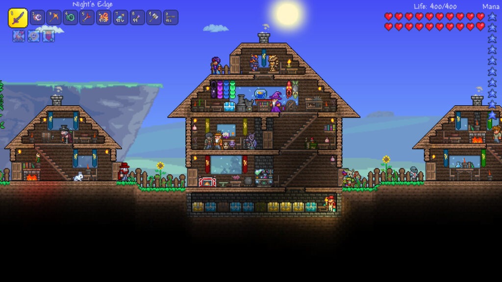Terraria co-op PC fraco multiplayer