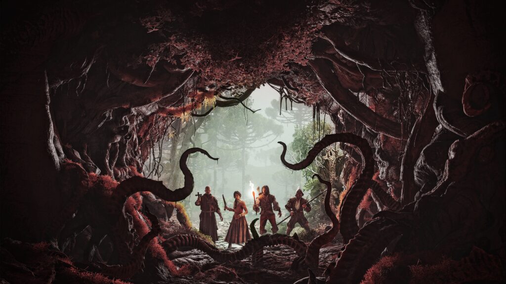 The Mound Omen of Cthulhu co-op selva gameplay