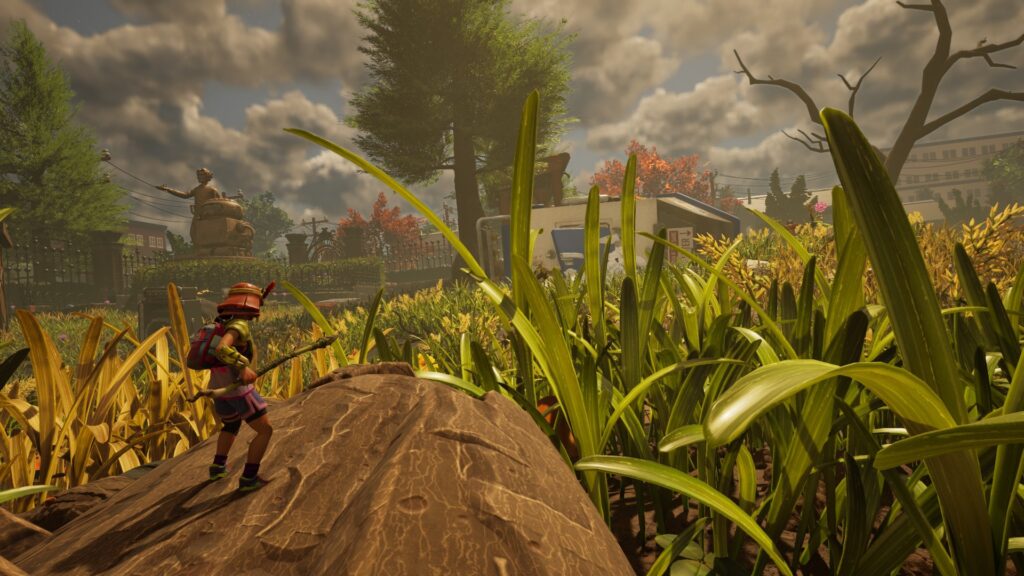 Grounded 2 co-op Brookhollow Park gameplay